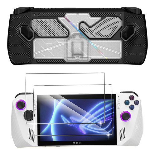 Vidrio Templado Y Funda Protectora Para Asus Rog Ally