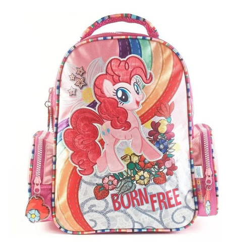 Mochila My Little Pony Born Free 13 Pulgadas Jardin Deluxe
