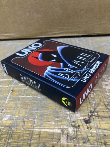Uno Fandom Dc Batman Animated Series Mattel Juego Mesa Carta