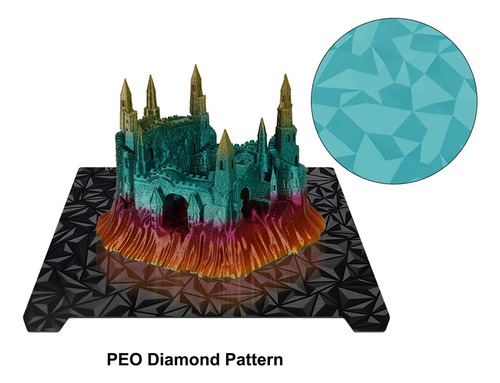 Plataforma De Impresora 3d H1h K1 K1c, Hoja De 235 X 235 Mm,