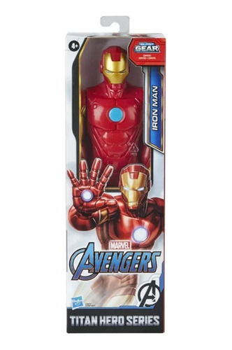 Figura De Acción De Iron Man, Marvel Avengers Titan Hero
