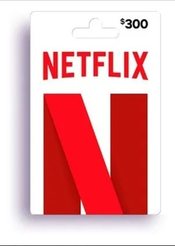 Tarjeta De Netflix 300 Pesos