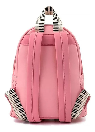 Mochila Backpack Loungefly Aristocats Piano Kitties Rosa Chicle Estampado