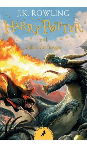 Harry Potter 4 Y El Caliz De Fuego J.k.rowling De Bolsillo