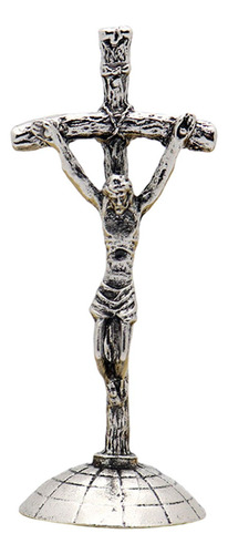 Crucifijo De Mesa, Estatua De Jesús De Pie Para Estilo B