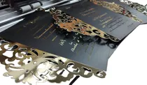Comprar 12 Invitaciones Caladas Casamiento 15 Años Boda Evento Sobre