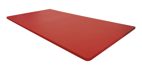 Imagem 1 de 4 de Mesa Dobrável Parede Bancada Mdf Vermelha 60x45cm