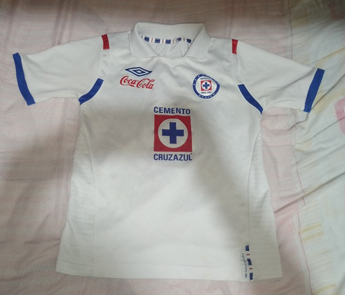 Jersey Cruz Azul T-s Original Para Niño 