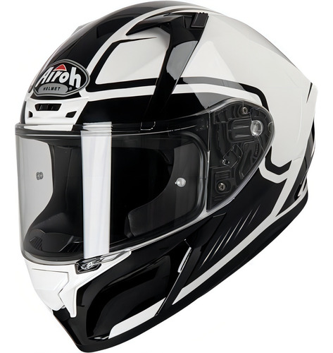 Casco Airoh Valor Marshall White Gloss (full Face) Color Negro Mate Tamaño Del Casco Xl