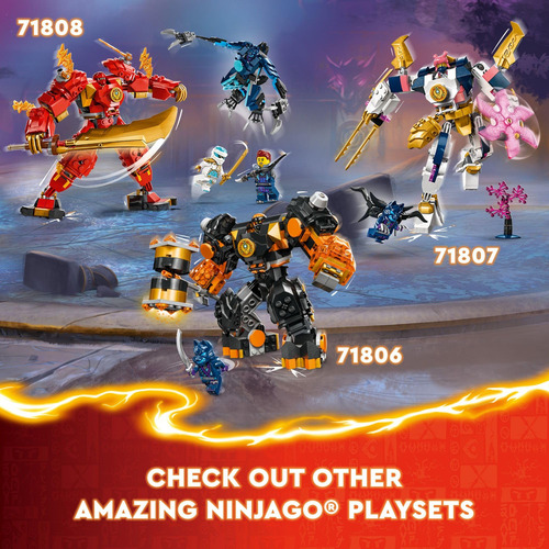 Figura De Acción De Juguete Lego Ninjago Soras Elemental Tec