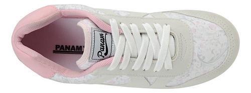 Tenis Dama Panam 107080580 Simipiel Beige