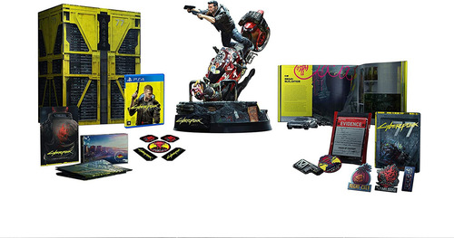 Juego Cyberpunk 2077 para PlayStation 4, edición coleccionista