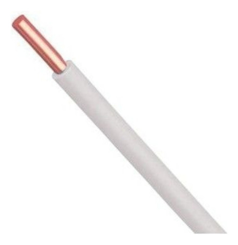Fio Rígido/sólido 750v 4mm2 Controller 100 Metros Cobertura Branco