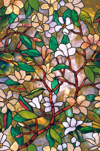 Imagen 2 de 5 de Artscape 01-0113 Magnolia Lámina Para Ventanas De 24 X 36