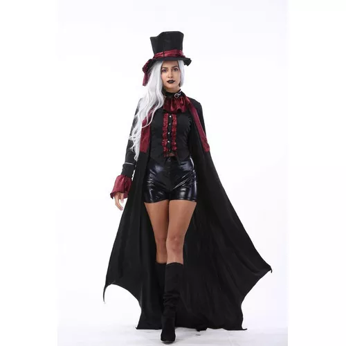 Fantasia de Halloween para casais – Fantasia de vampiro masculina