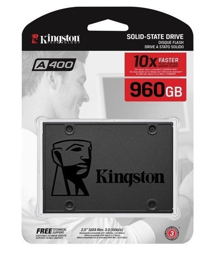 Disco Solido Ssd Kingston A400 960gb Sata 3 Pc