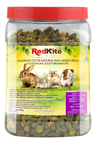 Alimento 100% Natural Conejos Chinchillas Cuyos Herbívoros