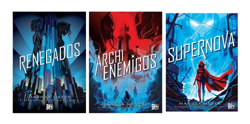 Trilogia Renegados 3 Libros - Marissa Meyer - V&r Nuevo