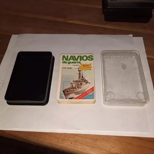 Jogo De Cartas Grow Super Trunfo Navios De Guerra R530