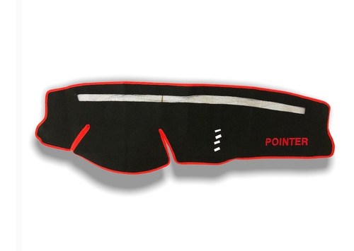 Cubretablero Tapete, Protector Pointer Contorno/letras Rojo