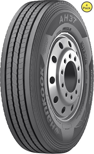 Paquete De 4 Llantas Hankook Ah37 11r24.5 148/145- 16pr Bsw 