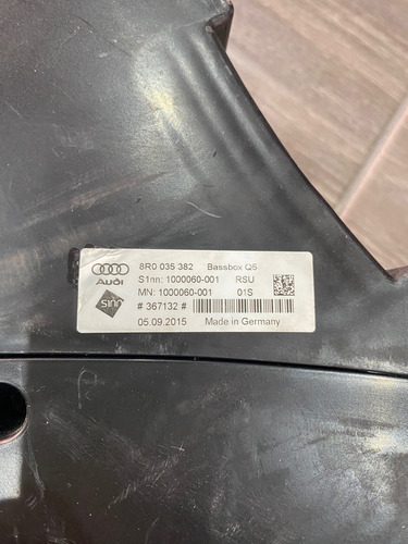 Subwoofer Audi Q5 Original #parte 8r0 035 382 (Usado)