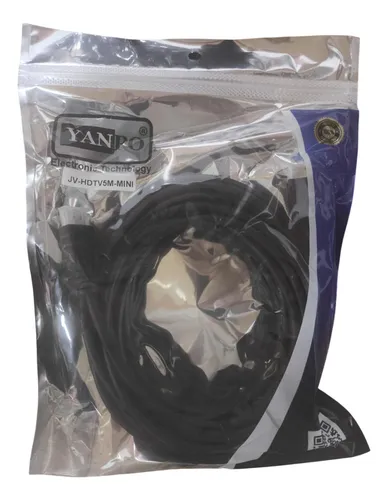 Cable Hdmi Mini Extensor Conector Señal Hd Televisor 5 Mts