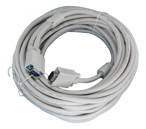 Cable Vga 3 Mts Grueso Tv Led Lcd Proyector Compu Pc 1° Htec