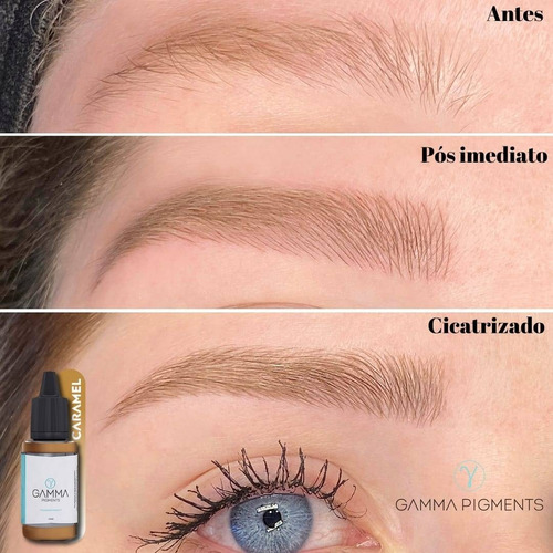 Imagem 3 de 3 de Pigmento Caramel - Loiro - Gamma Pigments