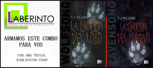 Wolfsong Cancion Lobo + Ravensong Cancion Cuervo Klune Vr Ya