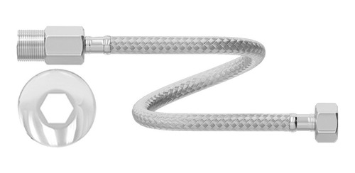 Engate Mangueira Flexível Trançado Inox 40cm Ac03 - 10 Unid.