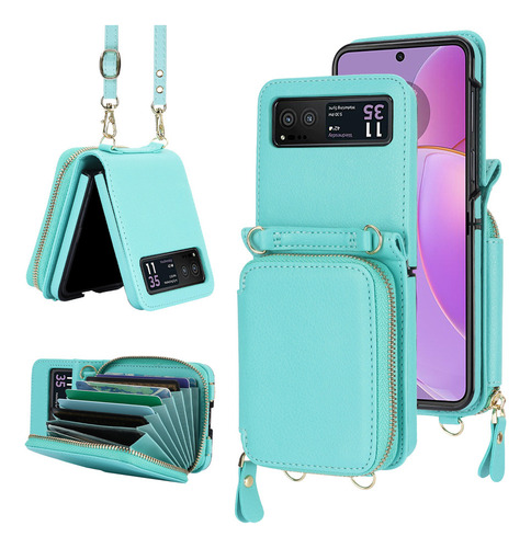 Funda Moda Móvil Multifunción Para Motorola Razr 40 Ultra