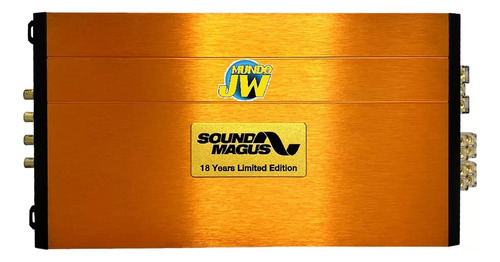 Potencia Sound Magus 185w Rms X 4 800x4 Edición Limitada