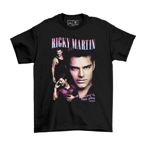 Remera Camiseta Ricky Martin Bootleg Retro Emexem