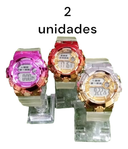 Reloj Deportivo Unisex Bi Color