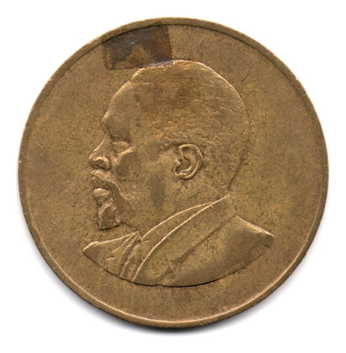 Kenia 10 Cents 1968 Sin Leyenda