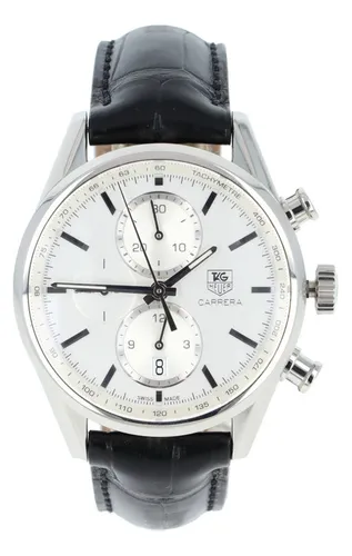 Tag heuer carrera 1887 white dial hot sale