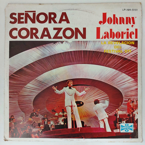 Johnny Laboriel - Señora Corazon Lp