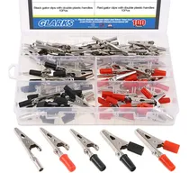 Comprar Juego De 100 Pinzas De Cocodrilo De Metal Para Laboratorio
