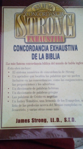 Forro Concordancia Strong Concordancia Exhaustiva Strong