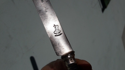 Cuchillo La Garrafa Solingen Cabo Plata (Usado)