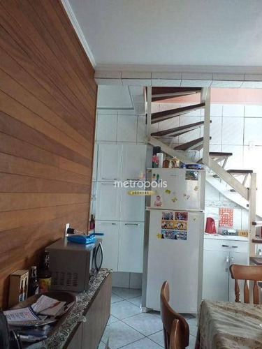 Imagem 15 de 20 de Cobertura À Venda, 154 M² Por R$ 448.000,00 - Vila Camilópolis - Santo André/sp - Co0467