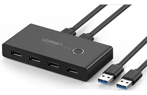 Conmutador Usb 3.0 Conmutador Kvm Usb 3.0 De 2 Piezas Con 4