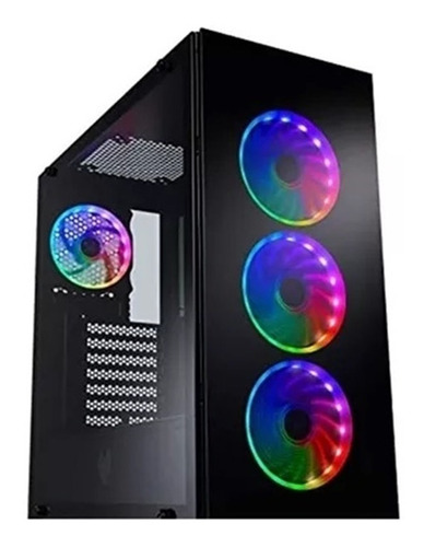 Case Gamer Xtratech B770 Xfire Micro Atx 4 Ventiladores