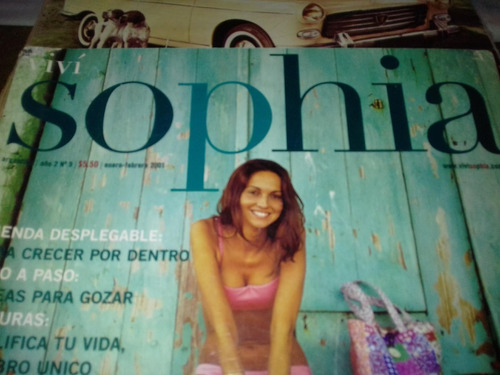 Revista Vivi Sophia Magazine De Moda ,argentina ,enero 2001 