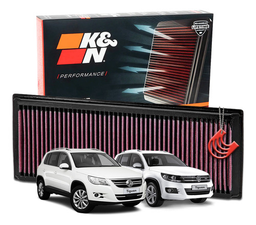 Filtro De Ar Esportivo Inbox Ken 33-2865 Tiguan 2.0 Tsi 2014