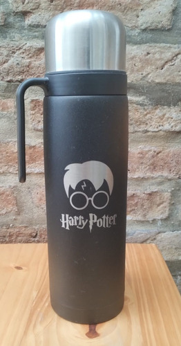 Termo Harry Potter 1 Litro Acero Doble Pared Media Manija