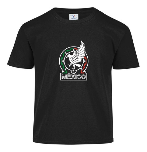 Playera Para Niño Logo Selección Mexicana