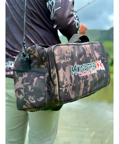Bolsa Fishing Bag P Camuflada - Monster 3x