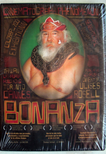 Dvd - Bonanza - Ulises Rosell - Documental - Nuevo